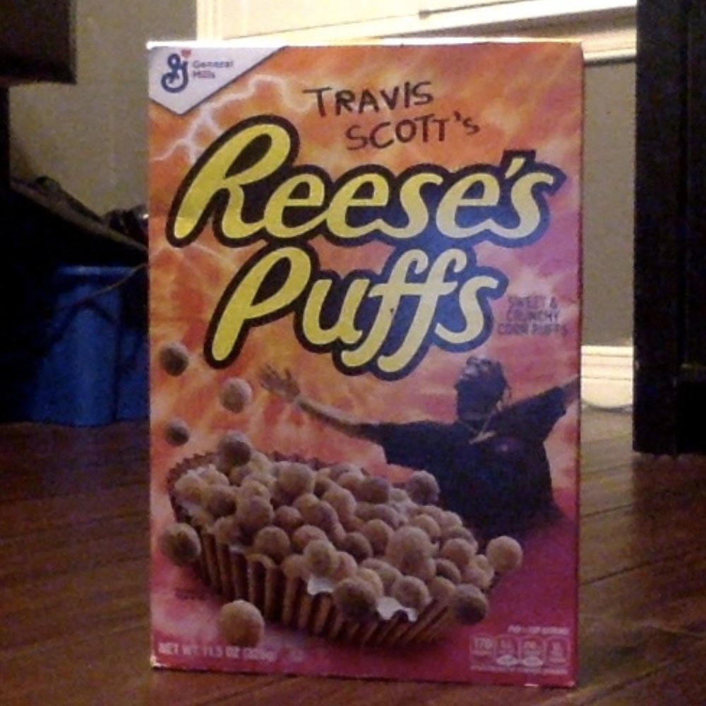 Travis Scott Reese's puffs limited edition
